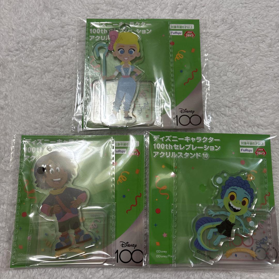 ディズニーキャラクター 100th セレブレーションアクリルスタンド有些许损伤或污渍