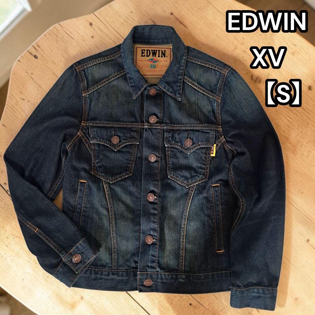 美品★EDWIN Exclusive Vintage デニムジャケット 濃紺 SEDWIN;接近未使用
