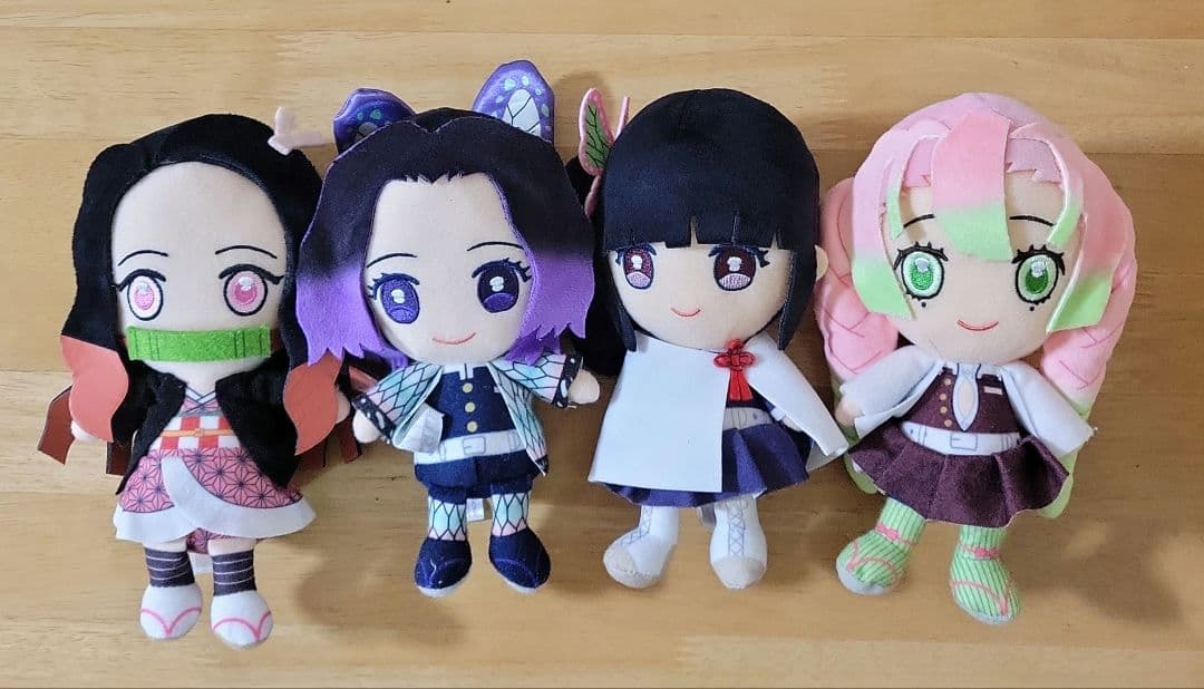 ぬいぐるみ 鬼滅の刃　４体セット