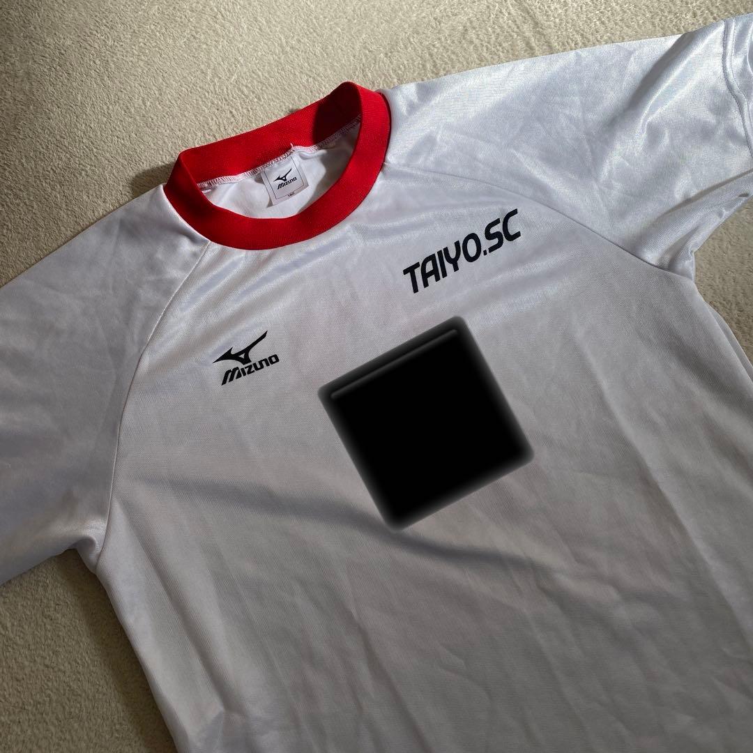 太陽スポーツクラブMIZUNOサッカーシャツ160白