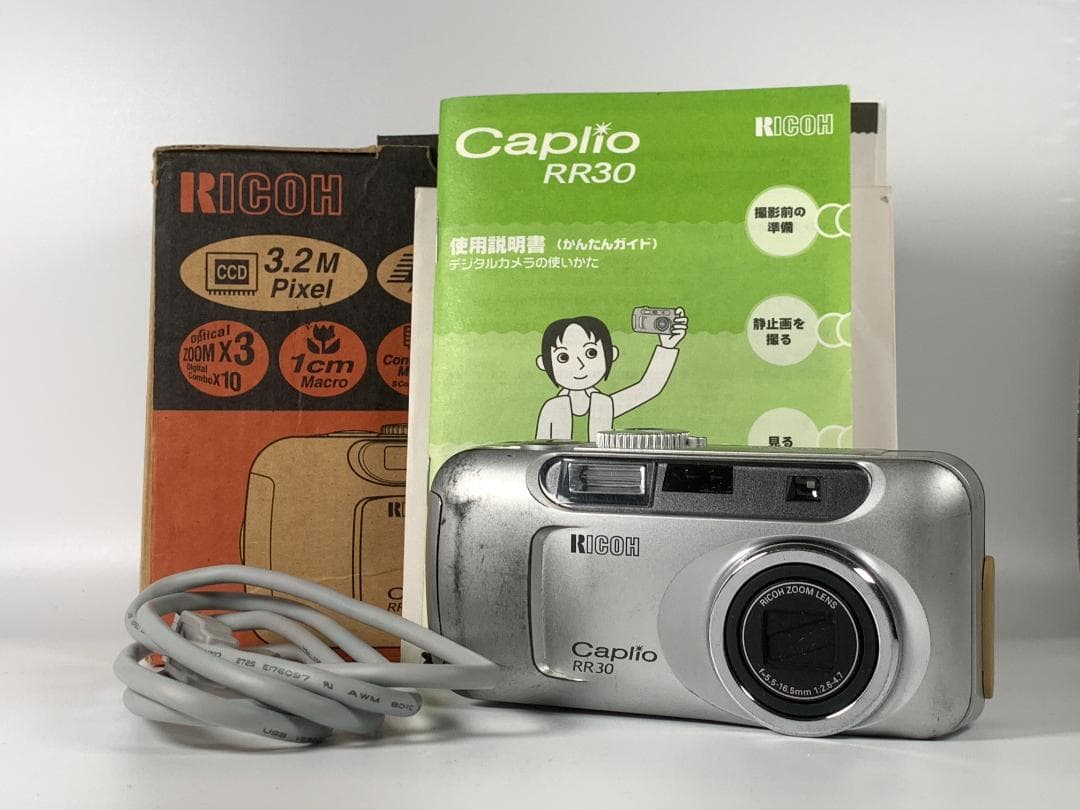 【動作未確認】RICOH Caplio RR30 デジタルカメラ 現状 ジャンク