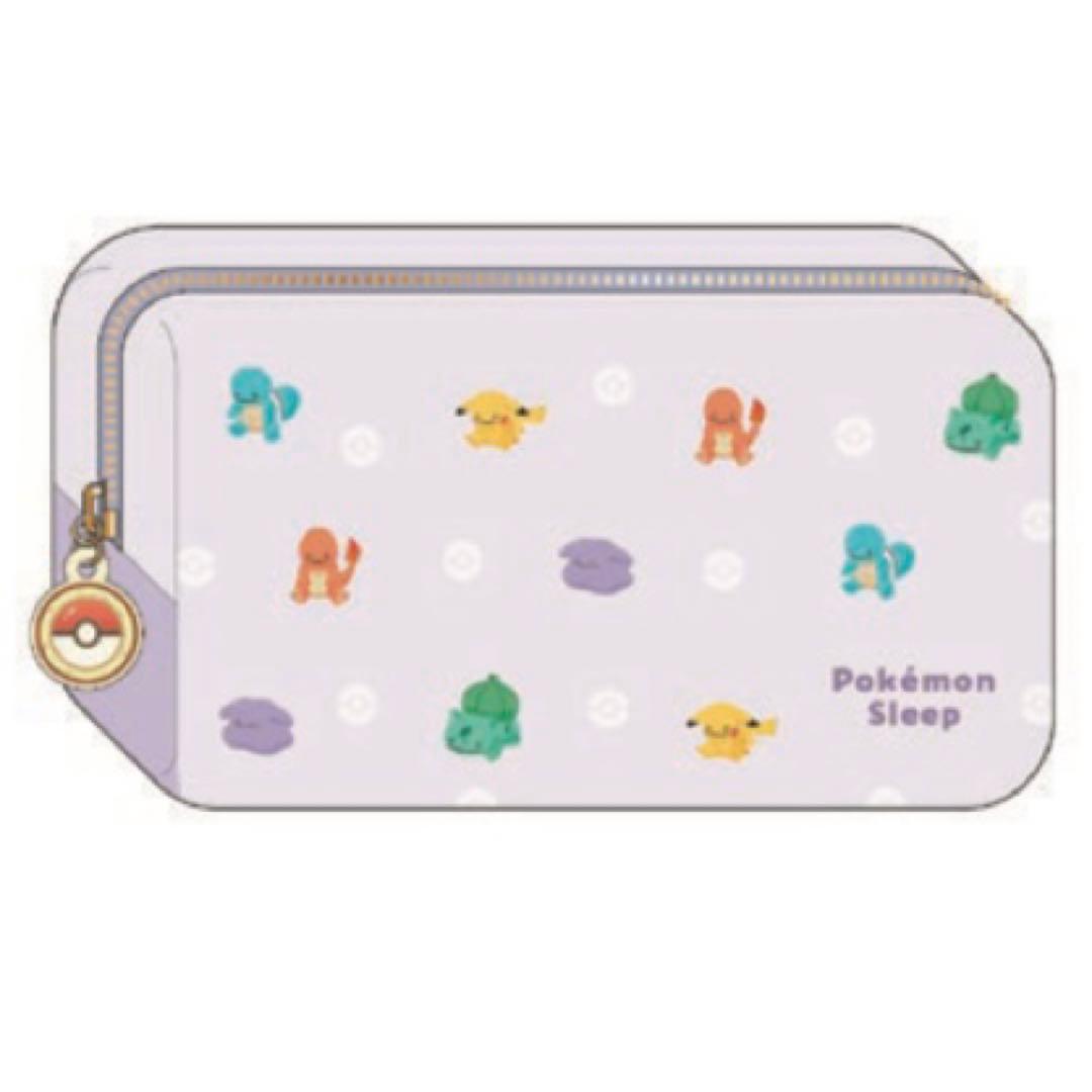 PokemonSleep おやすみポーチ(御三家・ピカチュウ・メタモン)