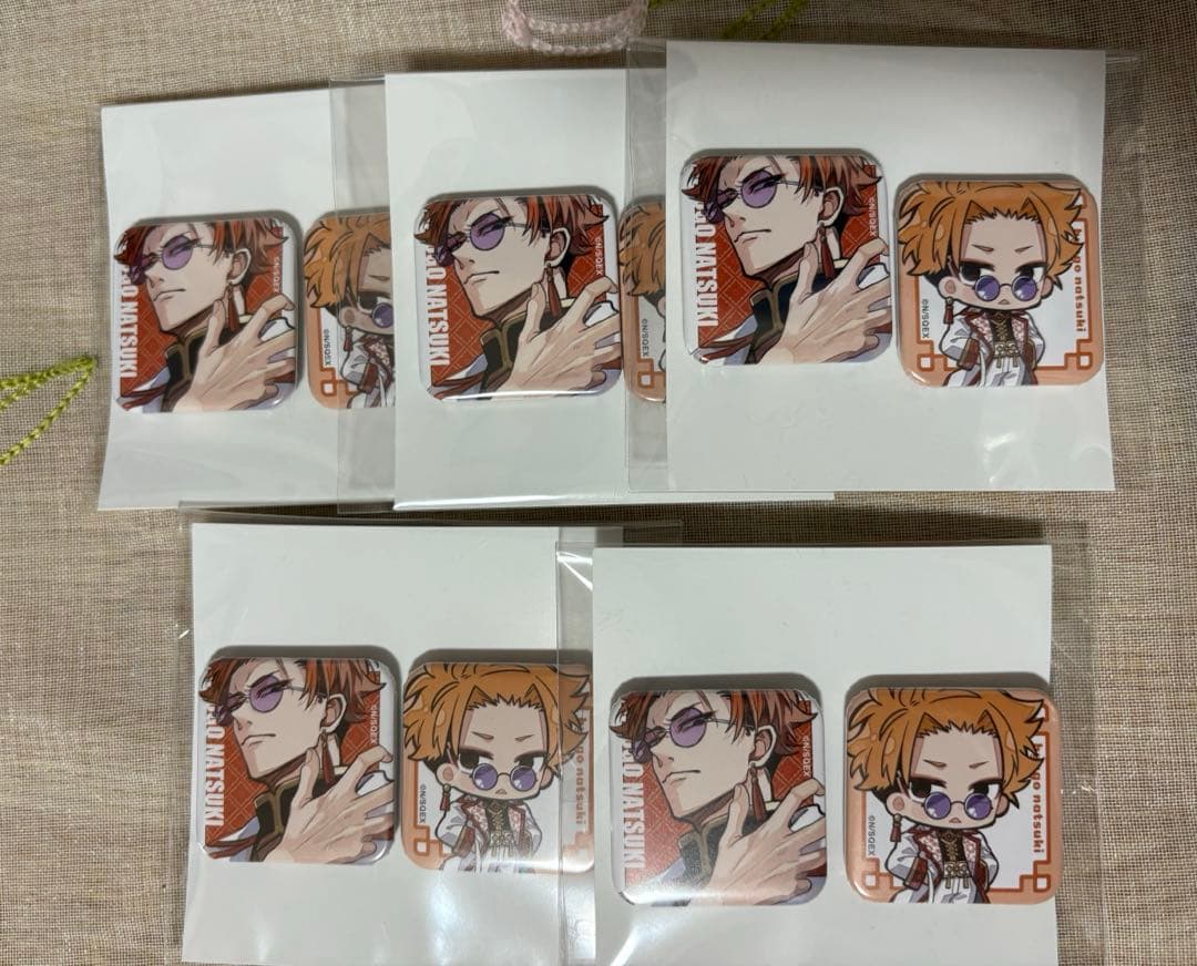 東京エイリアンズ 東エリ 兵吾 ミニスクエア缶バ チャイナ