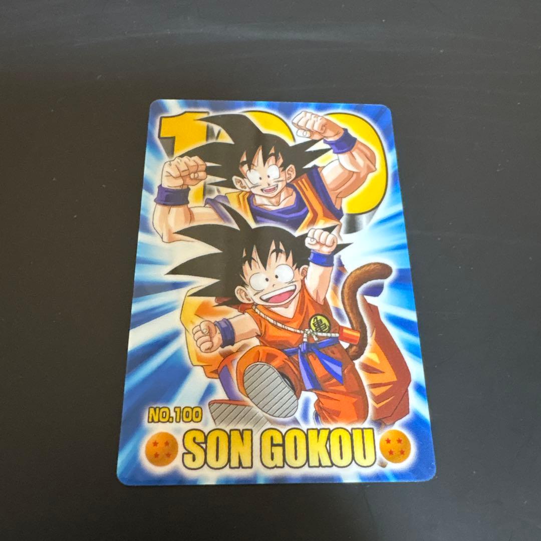 ドラゴンボールZ カードグミ No.100 希少有些许损伤或污渍