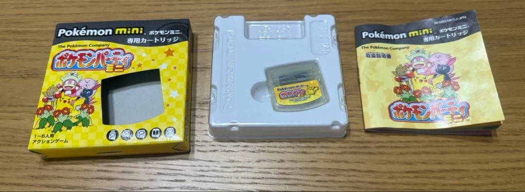 Pokémon mini 専用カートリッジ　ポケモンパーティミニ没有明显的损伤或污渍