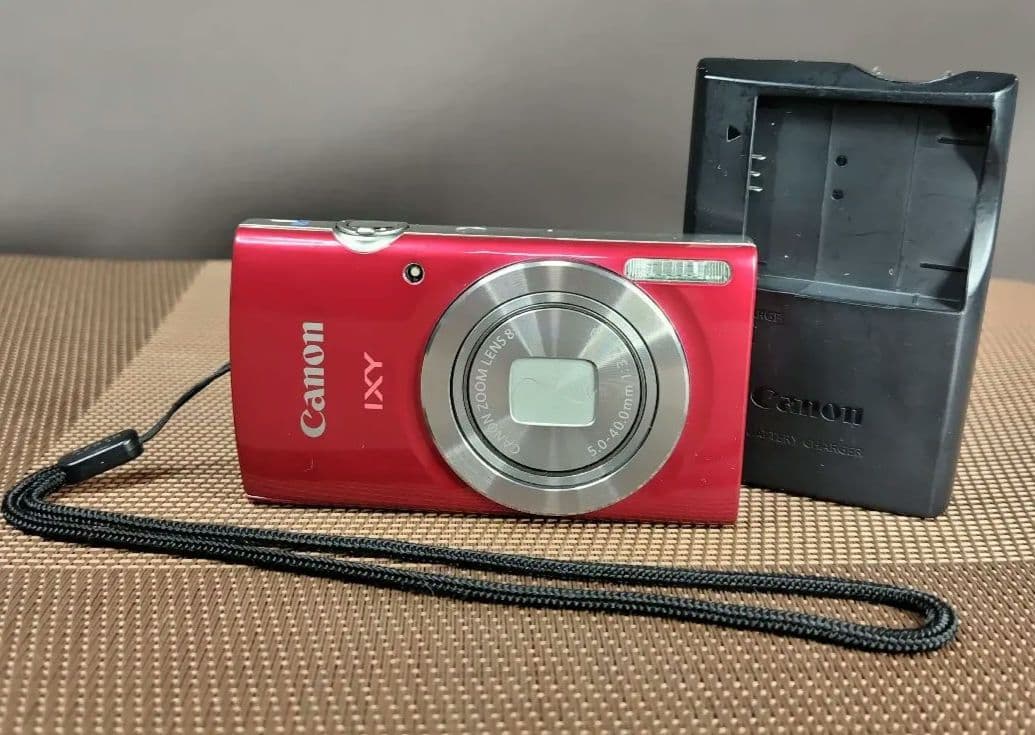 Canon IXY 180 コンパクトデジタルカメラ 赤Canon;有些许损伤或污渍