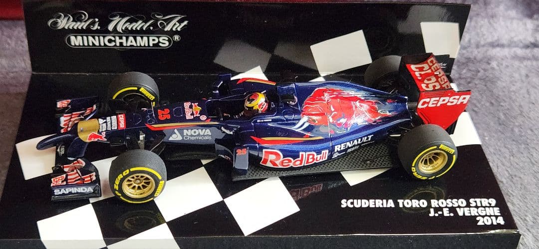 ミニチャンプス 1/43 トロロッソ STR9 ベルニュMINICHAMPS;没有明显的损伤或污渍