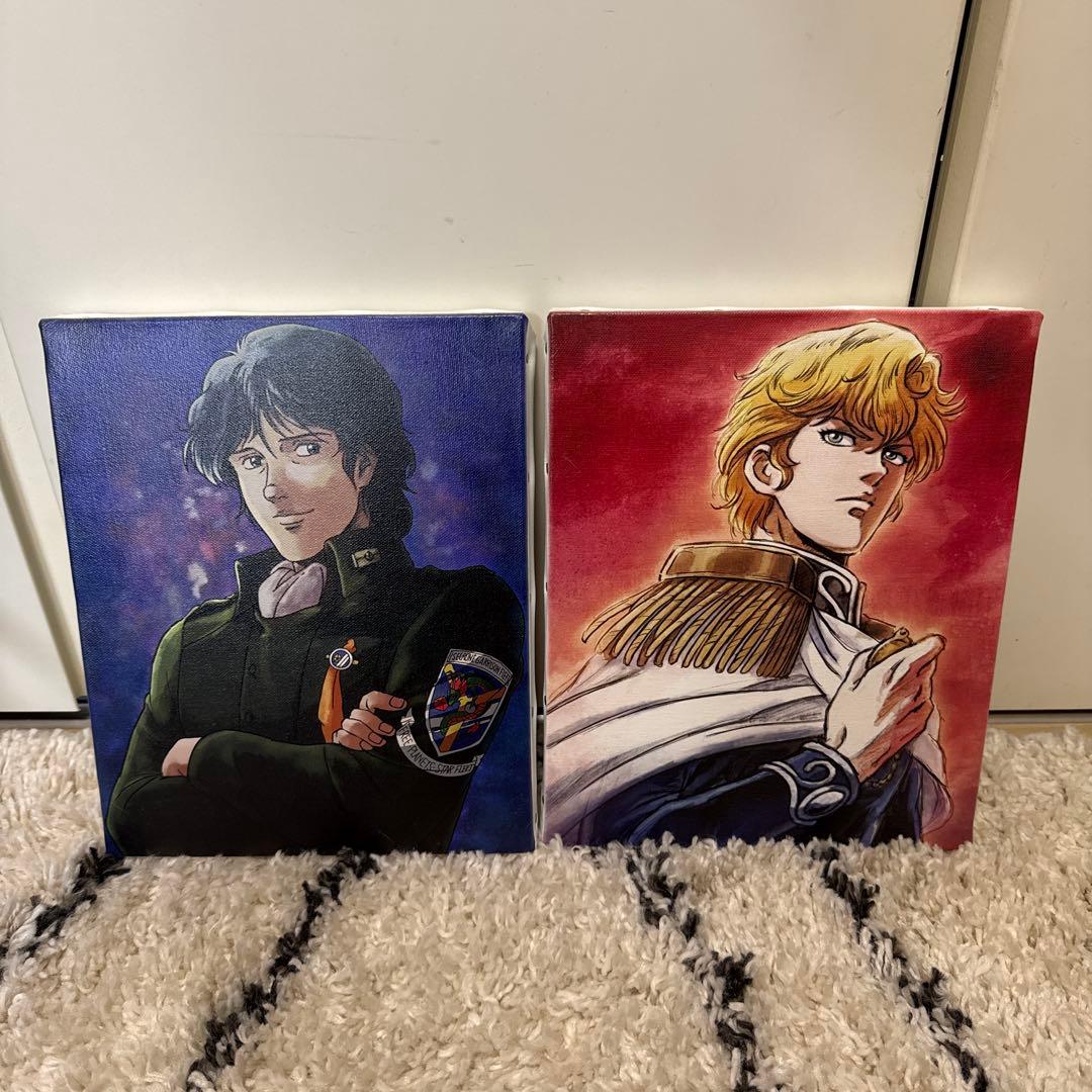 銀河英雄伝説 プリントキャンバス ヤン+ラインハルト