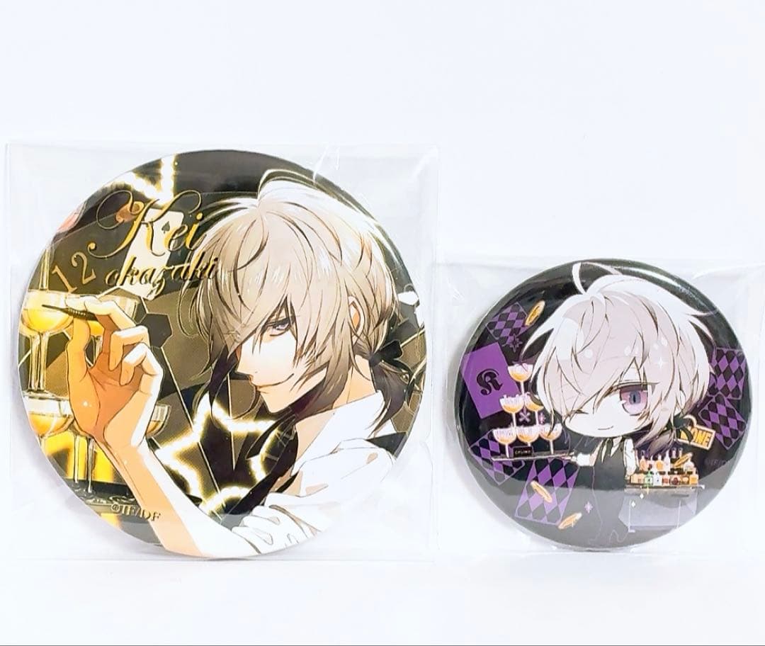 DⅦ Collar×Malice カラマリ 岡崎契 スペシャルくじ 缶バッジ没有明显的损伤或污渍