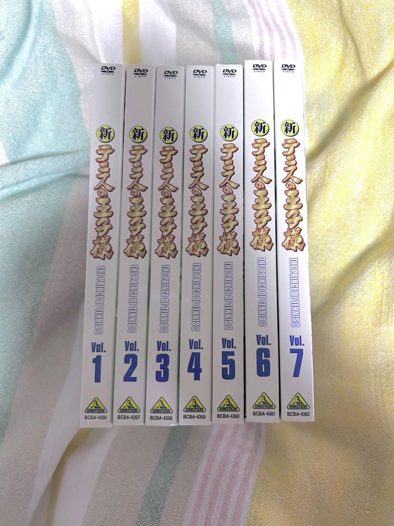新テニスの王子様　DVD有些许损伤或污渍