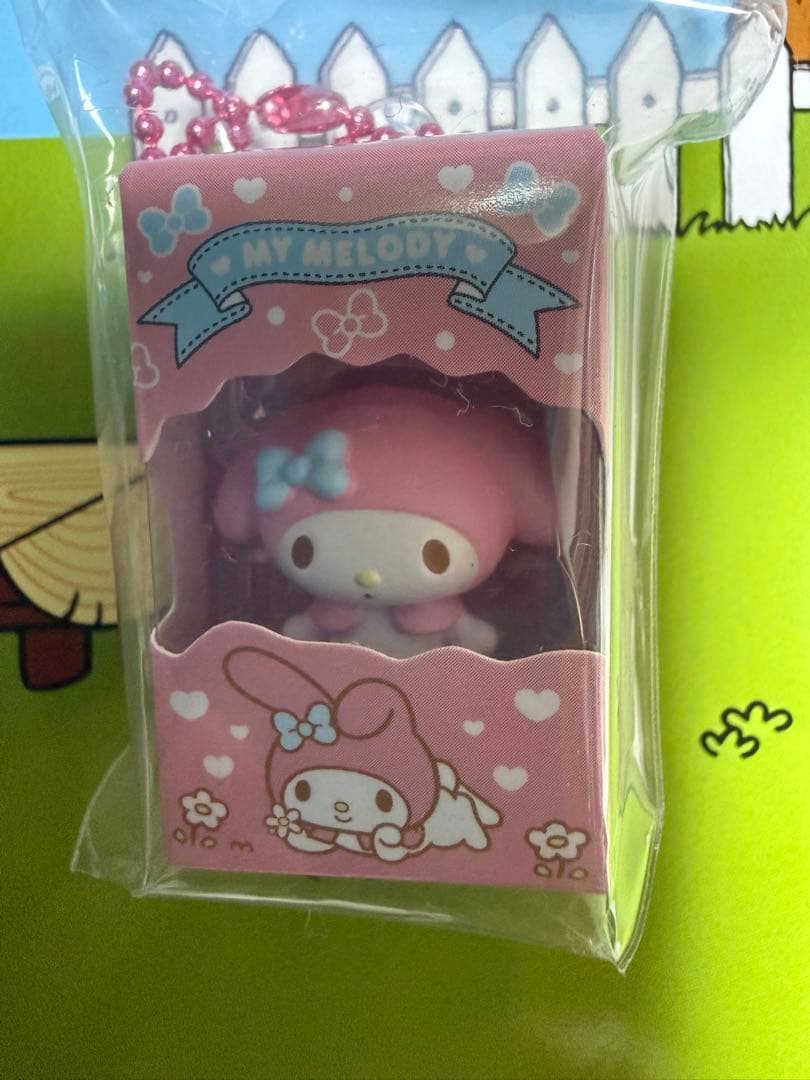 マイメロディ アクリルキーホルダー ピンク未使用