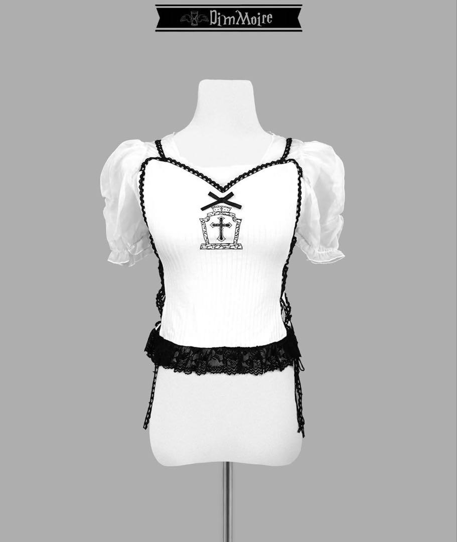 ディムモアール Gothic チュールトップスDimMoire;没有明显的损伤或污渍