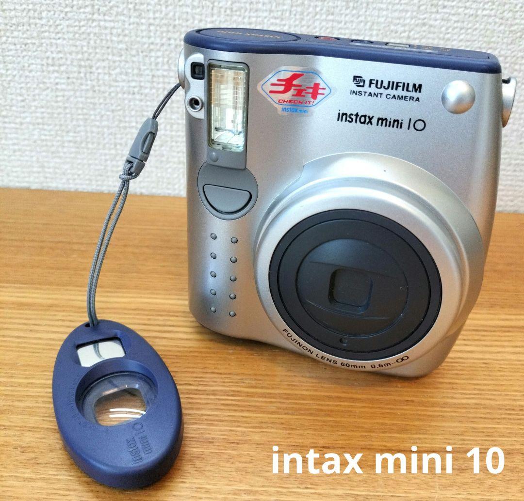 希少 初代チェキ intax mini 10 接写レンズ付き富士ゼロックス;没有明显的损伤或污渍