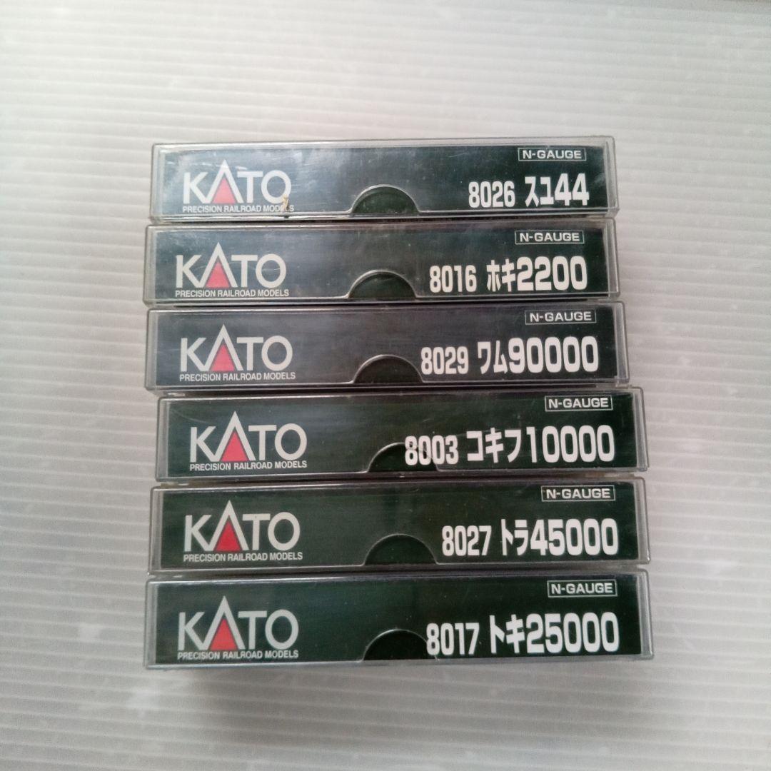 KATO Nゲージ貨物車両セット没有明显的损伤或污渍