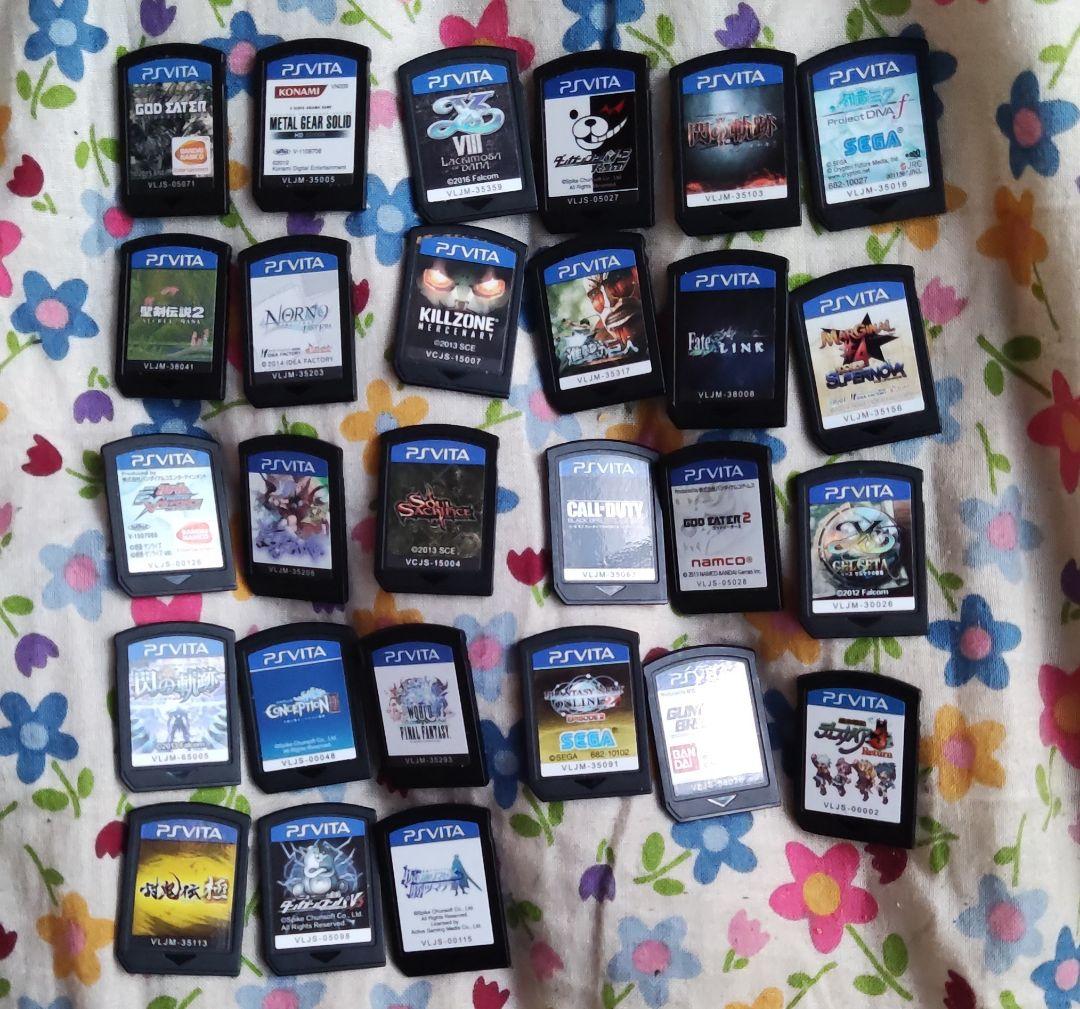 PSVITA用ソフト『２７本セット売り』【全て動作確認済み】有损伤或污渍