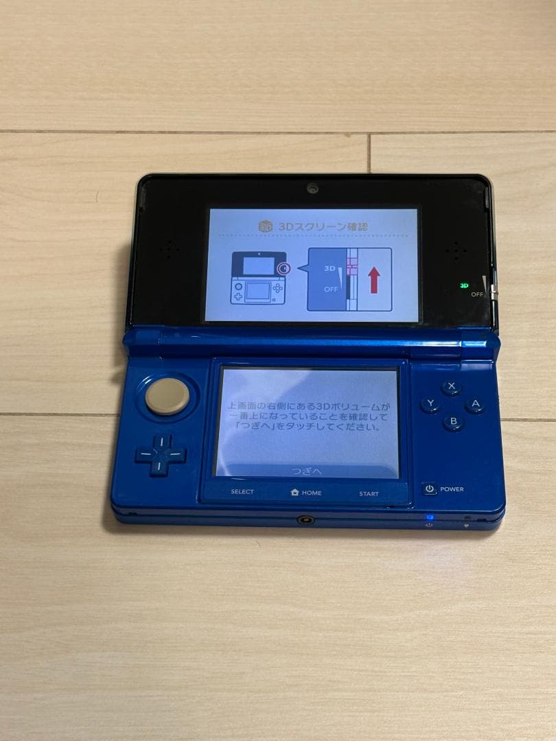ニンテンドー3DS コバルトブルー　付属品あり没有明显的损伤或污渍