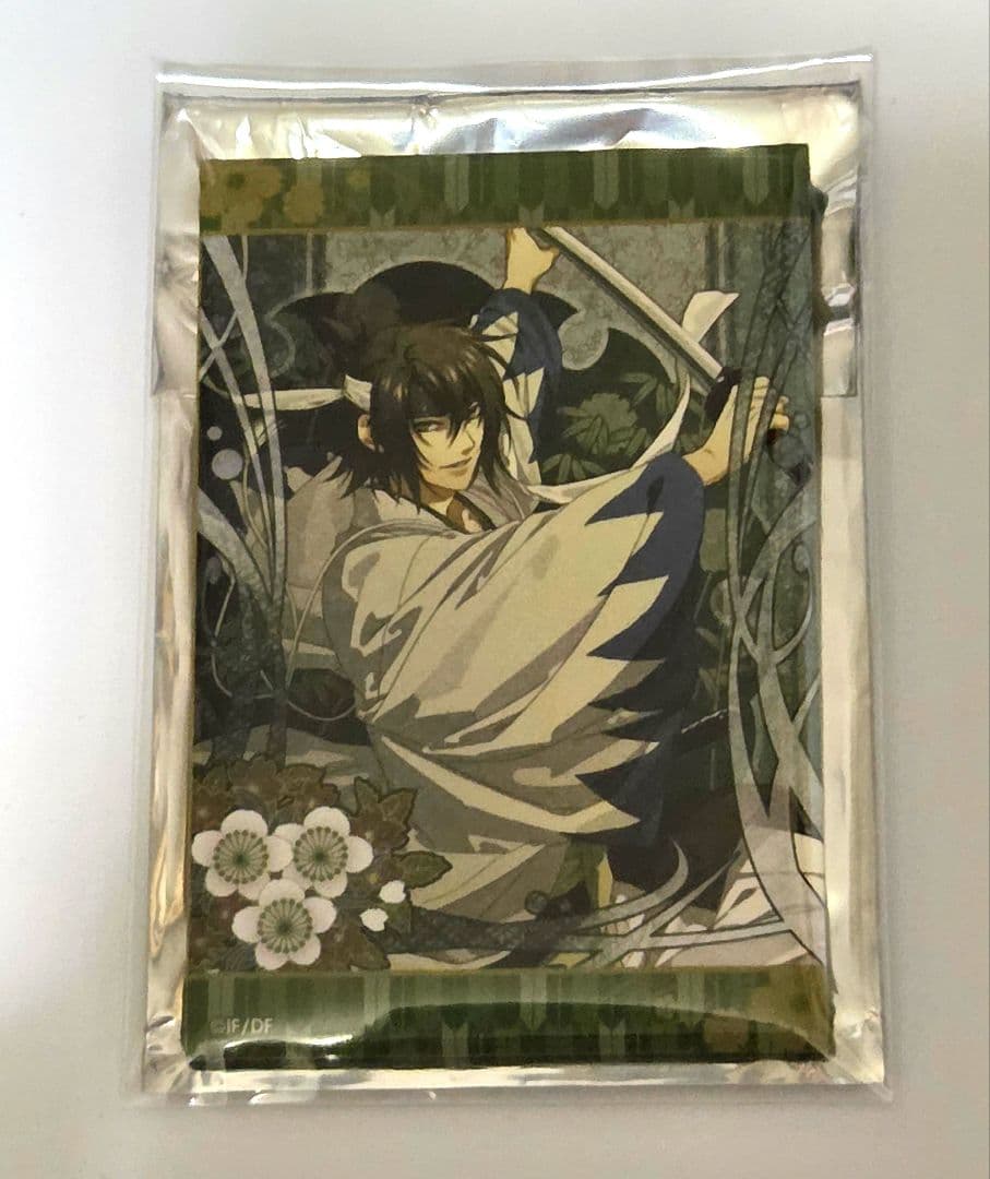 薄桜鬼　真改　沖田総司　抜刀　スクエア缶バッジ未使用