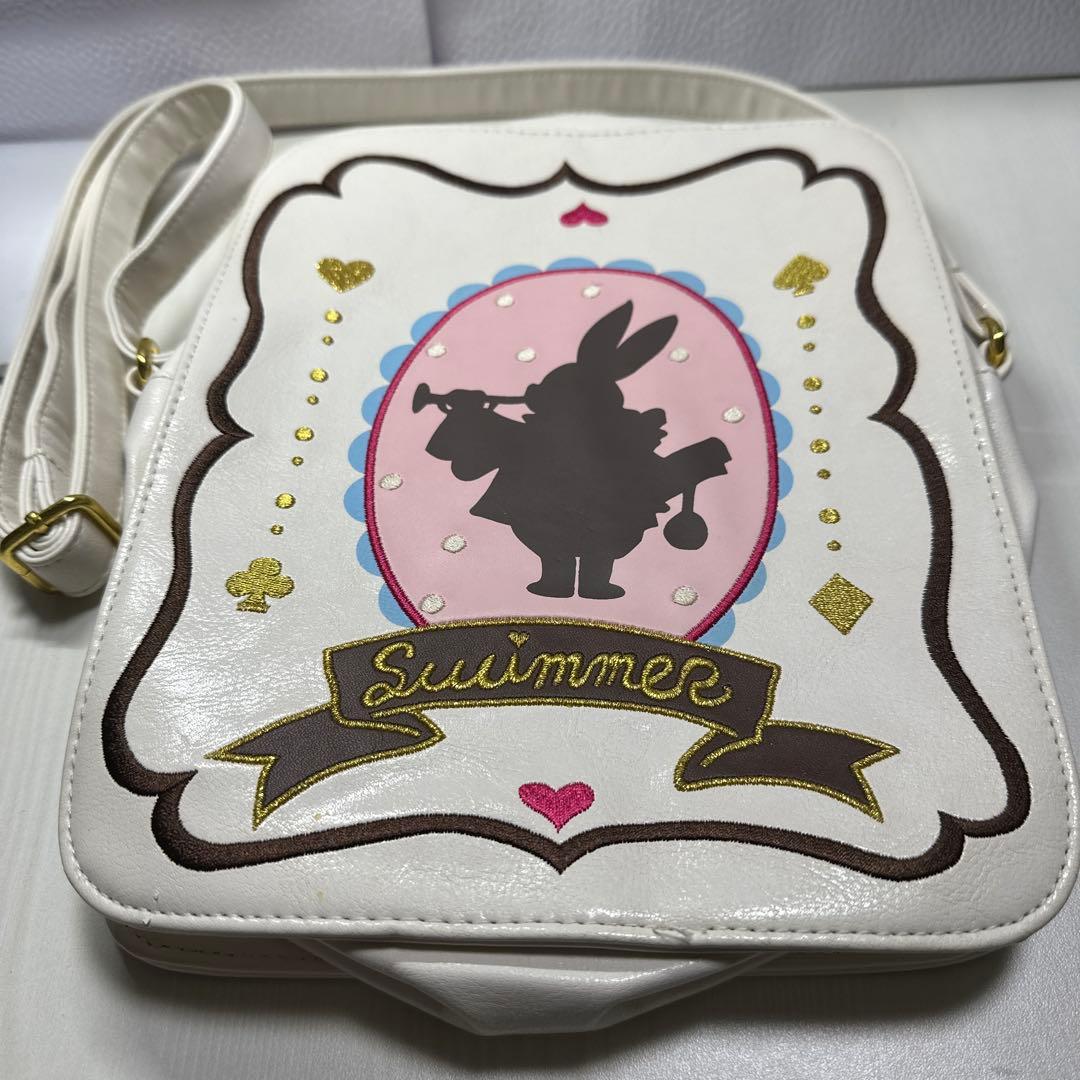 SWIMMER トランプモチーフ ショルダーバッグ　アンティークSWIMMER;有些许损伤或污渍
