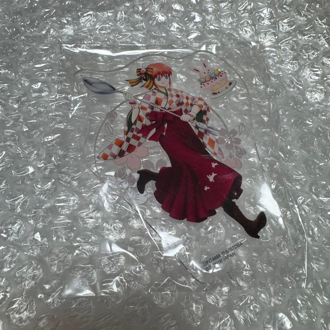 銀魂　一番カフェ　お茶会　神楽　アクリルスタンド未使用