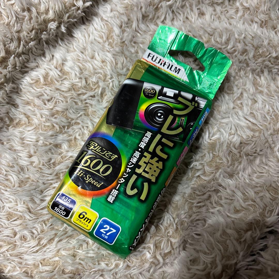 写ルンです1600Hi-Speed 27枚撮／有効期限切れ富士フイルム;未使用