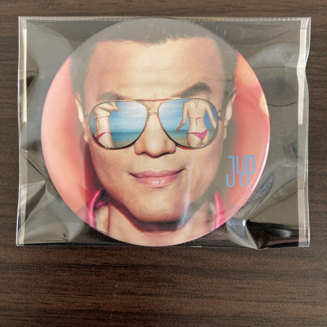 JYP J.Y.Park 缶バッジ.