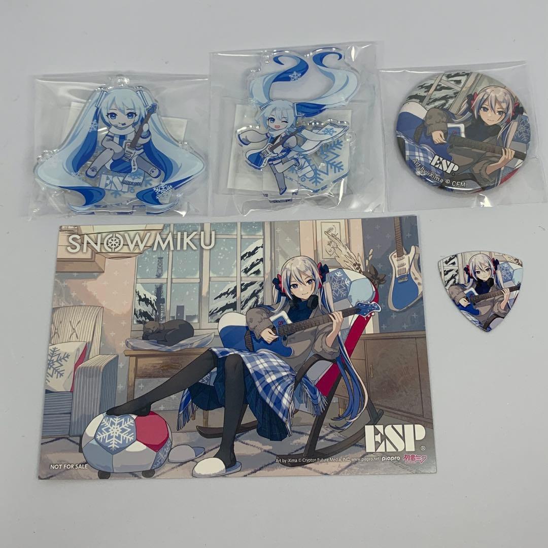 SNOW MIKU 雪ミク 2025 ESP BIGBOSS グッズ 5点セット
