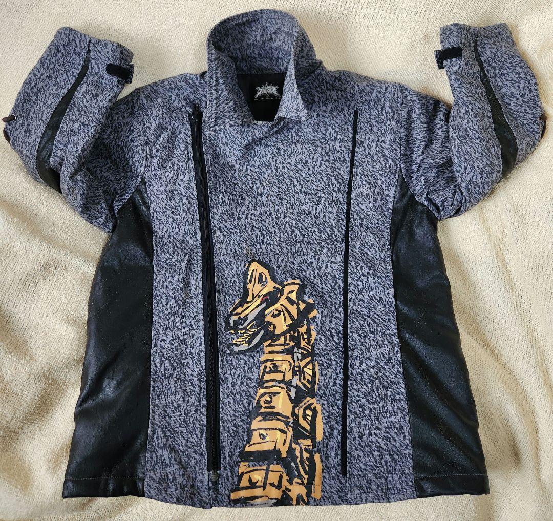アバレンジャー　アバレジャケット　アバレブラック　110サイズ　中古　アスカバンダイ;整体状态不佳