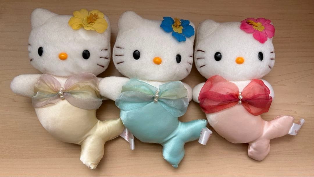 ハローキティ マーメイド マスコット有些许损伤或污渍