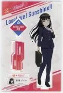 黒澤ダイヤ アクリルスタンド 「JR東海“推し旅”×ラブライブ!サンシャイン!! 沼津ゲキ推しキャンペーン!」 ベルマートキヨスク沼津店限定