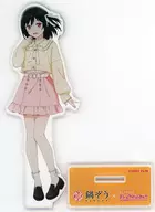 三船栞子 描き下ろしアクリルスタンド 「ラブライブ!虹ヶ咲学園スクールアイドル同好会×鍋ぞう・HUMAXグループ」 ヒューマックスシネマ/新宿コパボウル限定