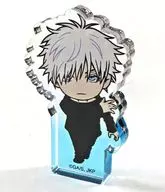 五条悟 「呪術廻戦 大交流展 後半 渋谷事変 at baseyard tokyo トレーディングダイカットミニアクリルブロック 大交流展ミニキャライラスト」