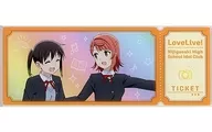 集合 アクリルチケット 「ラブライブ!虹ヶ咲学園スクールアイドル同好会展 ～2023年にじいろ活動日誌～」
