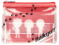 音駒高校 コレクトポーチ(レッド) 「一番くじ ハイキュー!!～宿命の対決!烏野VS青葉城西!～」 I賞