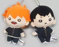 日向＆影山セット にとたん ボールチェーン付ぬいぐるみ2個セット 「ハイキュー!!」 ジャンプフェスタ2016グッズ