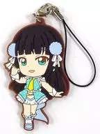 黒澤ダイヤ Awaken the power ver. ラバーストラップ きゅんキャラいらすとれーしょんず 「一番くじ ラブライブ!サンシャイン!!-6th-」 N賞
