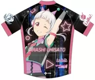 嵐千砂都Ver. サイクルジャージ2023 ブラック×ピーチピンク Lサイズ 「ラブライブ!スーパースター!!」