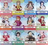 [単品] ポーズイラスト バックステージパス風ステッカー12枚セット 「ラブライブ!虹ヶ咲学園スクールアイドル同好会 5th Live! Blu-ray Memorial BOX」 アニメイト購入特典