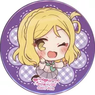 小原鞠莉(ミニキャラ) 缶バッジ 「ラブライブ!サンシャイン!!＆幻日のヨハネ -SUNSHINE in the MIRROR- ガチャ」 ラブライブ!サンシャイン!! 沼津地元愛まつり 2023グッズ