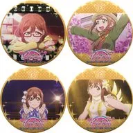 国木田花丸セット 公式缶バッジvol.8(4個セット) 「ラブライブ!サンシャイン!!」 浦の星女学院購買部グッズ