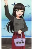 黒澤ダイヤ(等身) 描きおろしイラストトレカ 「夜間イベント サンシャイン水族館×ラブライブ!サンシャイン!! かがやきサンシャイン!!」 かがやきサンシャイン～キーワードラリー～達成特典