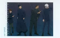 集合 「呪術廻戦 描き下ろしトレーディングフォト風メタリックカード 懐玉・玉折 JF2024 Ver.」 ジャンプフェスタ2024グッズ