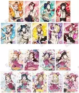 全18種セット 「ラブライブ!スクールアイドルフェスティバル トレーディングブロマイド Aqours サーカスver.」