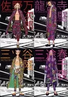 佐野万次郎＆龍宮寺堅＆三ツ谷隆＆三途春千夜 A4クリアファイルセットB 「東京リベンジャーズ 描き下ろし新体験展 最後の世界線」