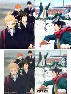 伊達工業(冬の雪合戦)/烏野高校(1年生) ミニクリアファイルセット 「一番くじ ハイキュー!!～激闘全力!休息全力!～」 H賞