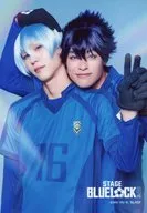 宇野結也(烏旅人)・三浦海里(氷織羊)/キャラクターショット/舞台「『ブルーロック』4th STAGE」物販購入特典2ショットブロマイド