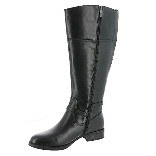 【中古】【未使用・未開封品】Easy Spirit Leigh Wide Shaft Women's Boot 8 C/D US Black