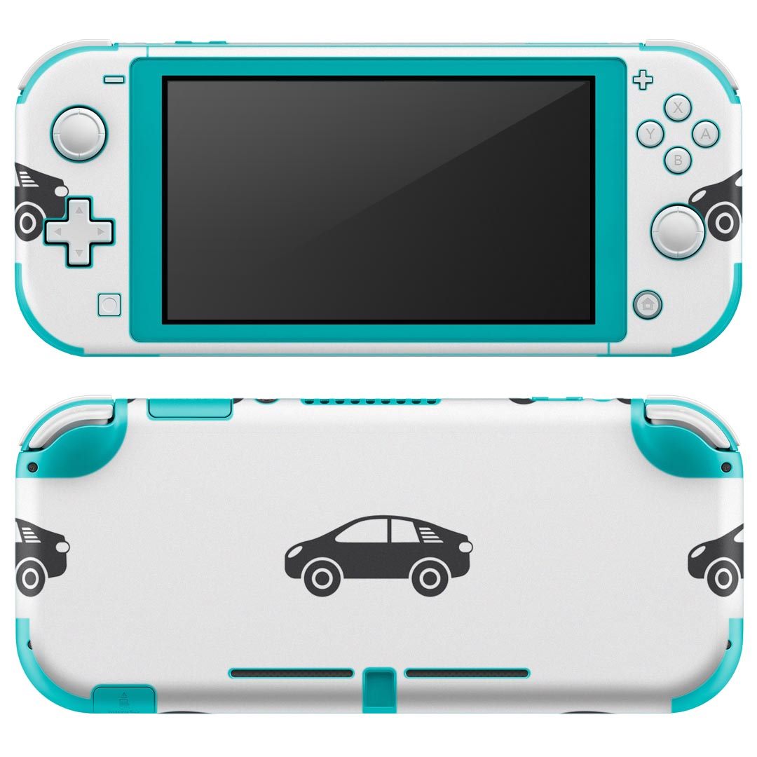 igsticker Nintendo Switch Lite 専用 デザインスキンシール 全面 ニンテンドー スイッチ ライト 専用 ゲーム機 カバー アクセサリー フィルム ステッカー エアフリー 009948 乗り物　車　模様