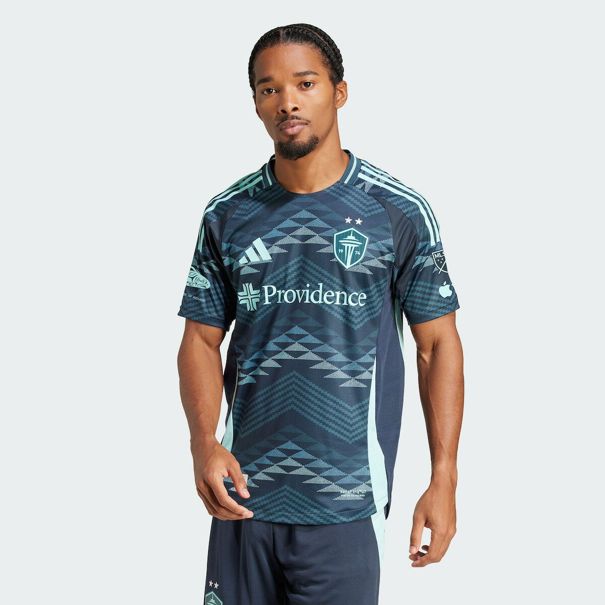 【公式グッズ】MLS サウンダーズFC オーセンティック ユニフォーム Adidas（アディダス） メンズ ブルー (ADI 2025 Men's Authentic Jersey)