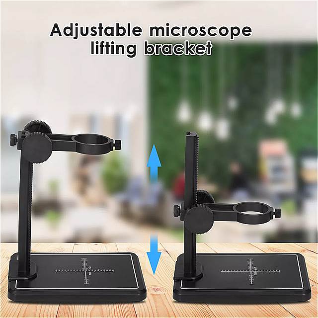デジタル 顕微鏡スタンド調整 可能 なブラケット ユニバーサル ブラケット大型ベーススケール調整 可能 なスタンド