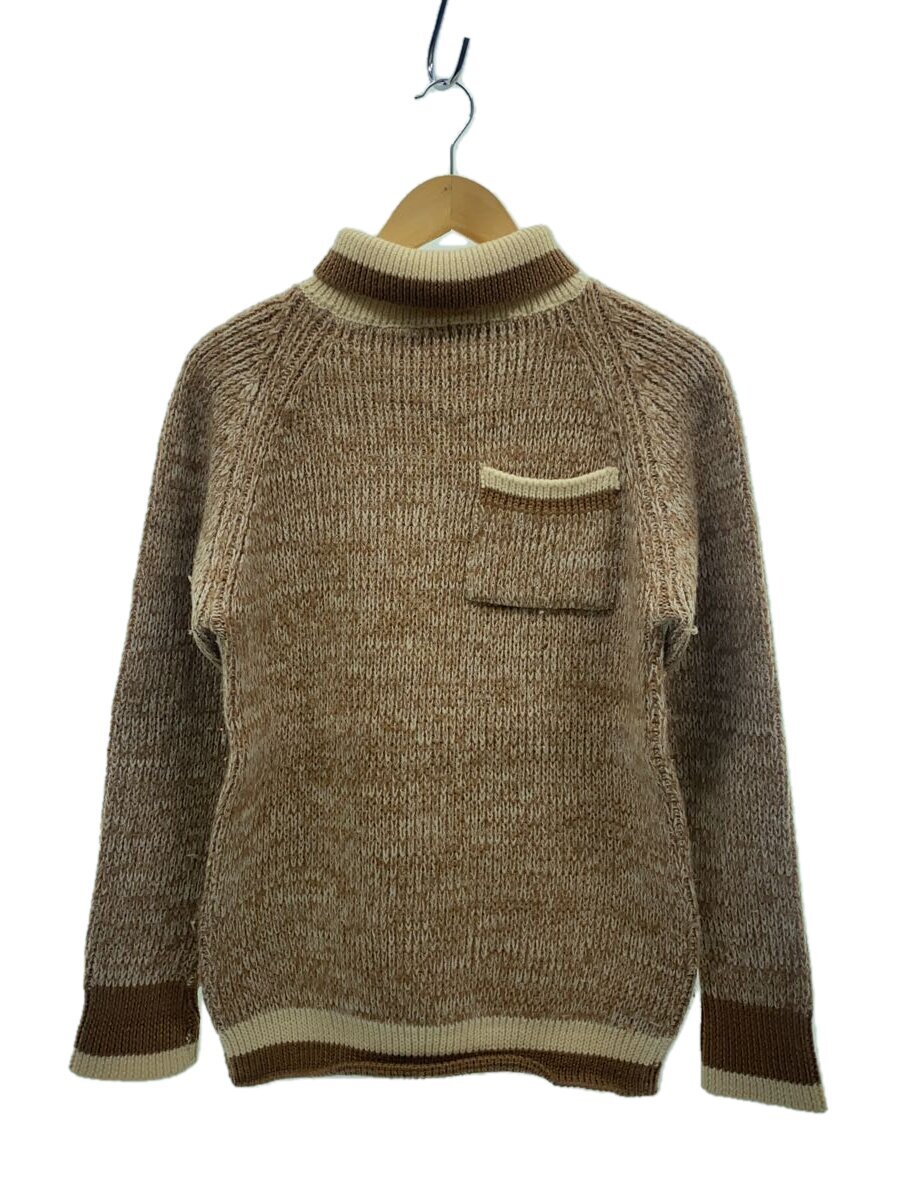 【中古】Vintage/KAY BEE/タートルネックニット(厚手)/SIZE:--/ブラウン/イングランド製【メンズウェア】